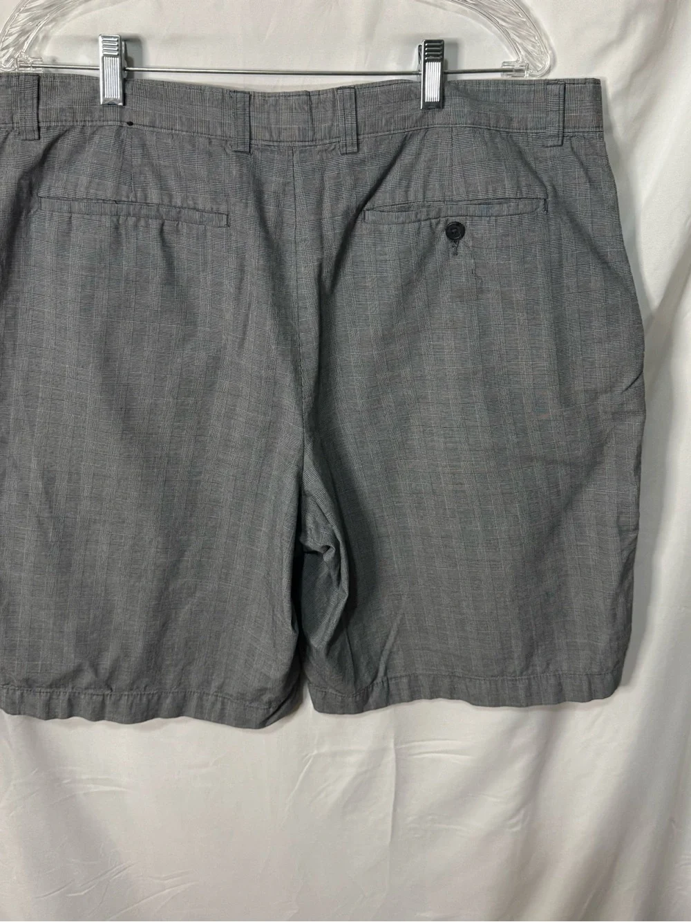 Banana Republic Gray Men's Flat-Front Shorts